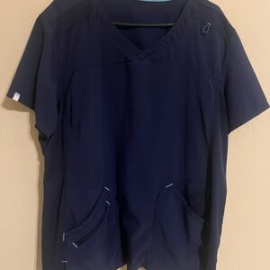 Scrubstar Navy Blue Women's Top